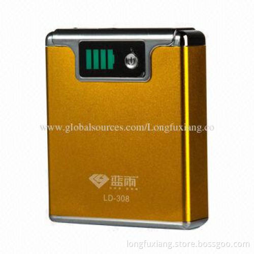 Dual USB High-capacity Mobile Power Bank, 7,800mAh